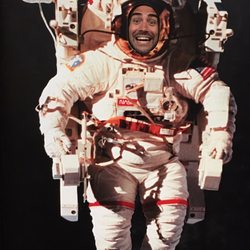 Ingram Planetarium - One happy astronaut