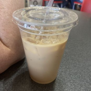 Old Town Cafe - Caramel Vanilla iced coffee - New Mexican Cuisine Near Me - Albuquerque, New Mexico