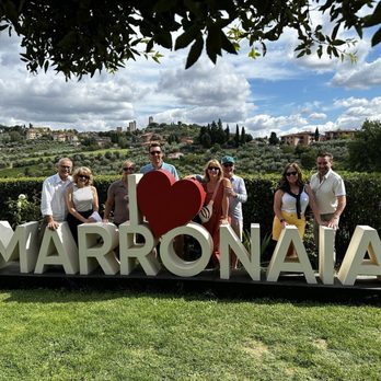 Podere La Marronaia - View - Wine Tasting Room Near Me - San Gimignano, SI
