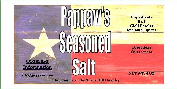 Pappaw's Seasoned Salt Logo