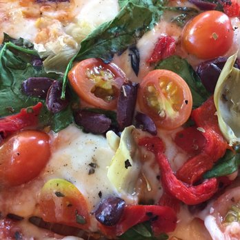 Blaze Pizza - BLAZE pizza! Ordered a Red Vine pizza adding additional fresh vegetables, etc. SO GOOD! Great location by 'Saks Fifth Ave off Fifth'. - Salad Near Me - Palm Desert, California