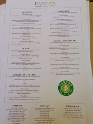 Menu photo 4 Pandan Thai Kitchen Crowley, TX Menu photo 4 Pandan Thai Kitchen Crowley, TX