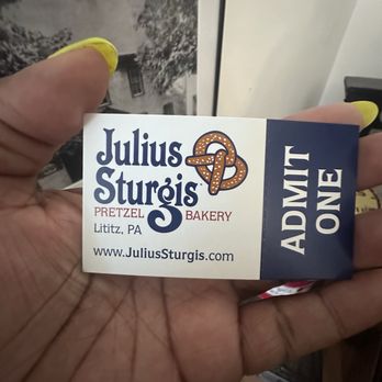 Julius Sturgis Pretzel Bakery - Bakeries Near Me - Lititz, Pennsylvania