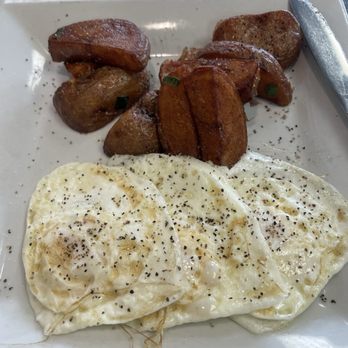 Gangnam Cafe - Over easy eggs and crispy potatoes . Breakfast done right . - American Near Me - Concord, California