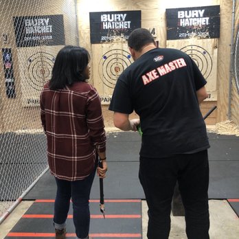 Bury The Hatchet - Paramus - Axe Master John! - Axe Throwing Near Me - Paramus, New Jersey