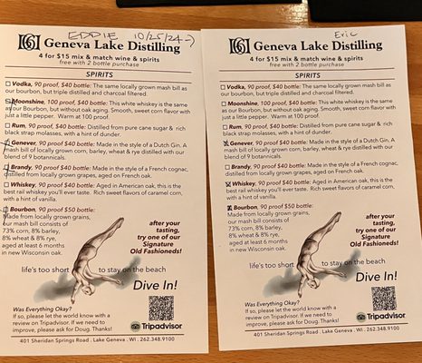 Studio Winery + Geneva Lake Distilling by null