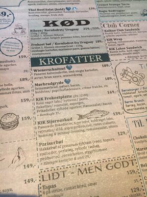 Menu photo 1 Cafe Kik Silkeborg, 82