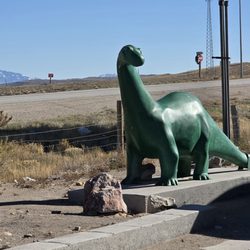 Sinclair Gas Station - Sinclair dinosaur