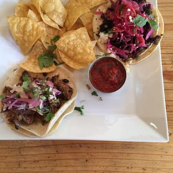 Seabirds Kitchen - Mushroom taco and jack asada carne - Vegan Near Me - Costa Mesa, California