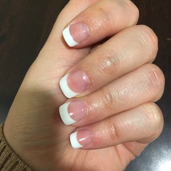 Heights Nail Spa - Apparently- this long they charge for "nail extensions" - Nail Salons Near Me - Houston, Texas