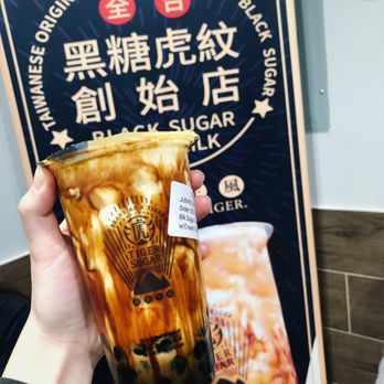 Tiger Sugar - #1 - Black Sugar Boba Milk with Cream Mousse - Coffee & Tea Near Me - Las Vegas, Nevada