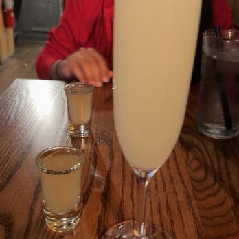 Chalet - Lemon drop and green tea shot (both way too sour) - New American Near Me - Chicago, Illinois