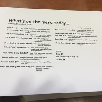 Artizen - Today's menu selections - Cafes Near Me - Honolulu, Hawaii Artizen - Today's menu selections - Cafes Near Me - Honolulu, Hawaii