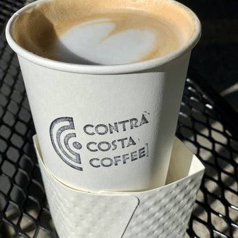 Contra Costa Coffee - Yummy vanilla latte. - Coffee & Tea Near Me - Walnut Creek, California Contra Costa Coffee - Yummy vanilla latte. - Coffee & Tea Near Me - Walnut Creek, California