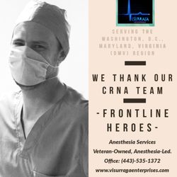 Visurraga Enterprises - Healthcare Facilities: Contact us today, Anesthesia Systems Management for Emergency, Short-term/Long-term Anesthesia Services