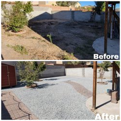 GoScapes Landscape & Lawn Care - Just some gravel and pavers is all it takes to simply update your outdoor living space