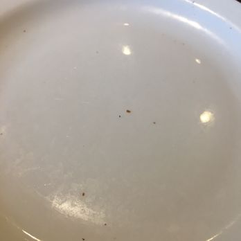 Dusty's Bar & BBQ - More food crusted onto the plate. Couldn't scratch it off with my nails. - Barbeque Near Me - Whistler, British Columbia Dusty's Bar & BBQ - More food crusted onto the plate. Couldn't scratch it off with my nails. - Barbeque Near Me - Whistler, British Columbia
