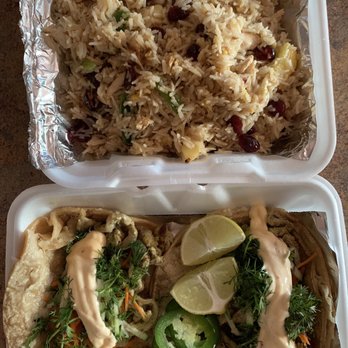 Bowl Ninety-One - Lemongrass tacos and pineapple fried rice with chicken - Pan Asian Near Me - Appleton, Wisconsin
