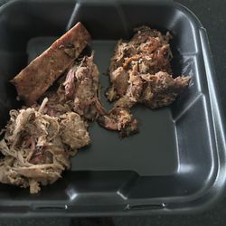 Sonny's BBQ - Left over rib and pulled pork