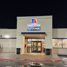 Outside of the Barstow TA