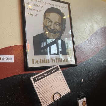 WiseCracks Cafe - There are photos of celebrity quotes throughout - Breakfast & Brunch Near Me - Corvallis, Oregon
