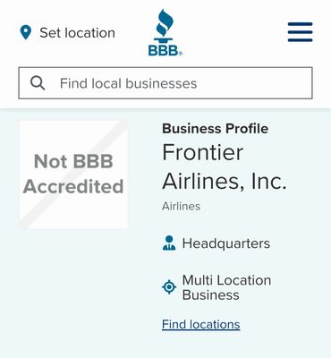 Frontier Airlines by null