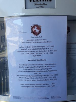Menu photo 3 Zum weißen Roß Wiesbaden, HE Menu photo 3 Zum weißen Roß Wiesbaden, HE