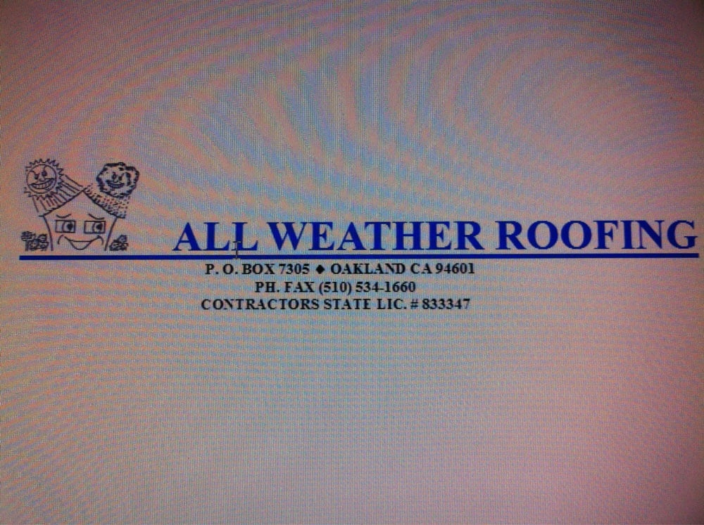Slide of All Weather Roofing