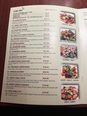 Menu photo 4 Bangkok Basil Redmond, WA