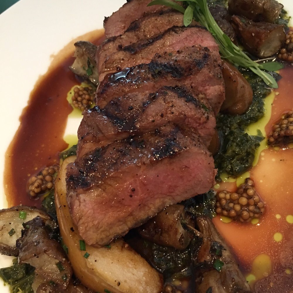 AGO Bistro - Lamb loin - Canadian (New) Near Me - Toronto, Ontario AGO Bistro - Lamb loin - Canadian (New) Near Me - Toronto, Ontario