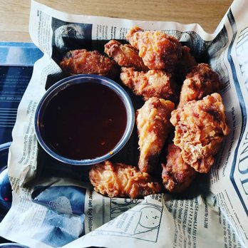 Thank Sool Pocha - Fried chicken with sweet and spicy sauce on the side - Pubs Near Me - Aurora, Colorado Thank Sool Pocha - Fried chicken with sweet and spicy sauce on the side - Pubs Near Me - Aurora, Colorado