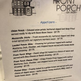 The Front Porch on Main - American Near Me - Tazewell, Virginia The Front Porch on Main - American Near Me - Tazewell, Virginia