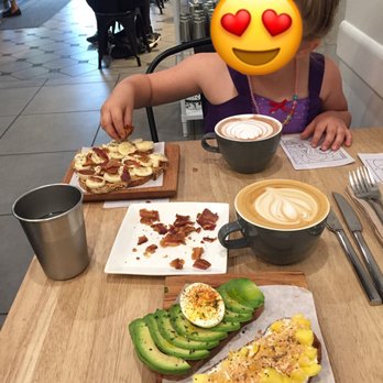 The Press - Elvis Presley. Avocado toast and piña colada with an almond milk late and hot chocolate. - Coffee & Tea Near Me - Livermore, California