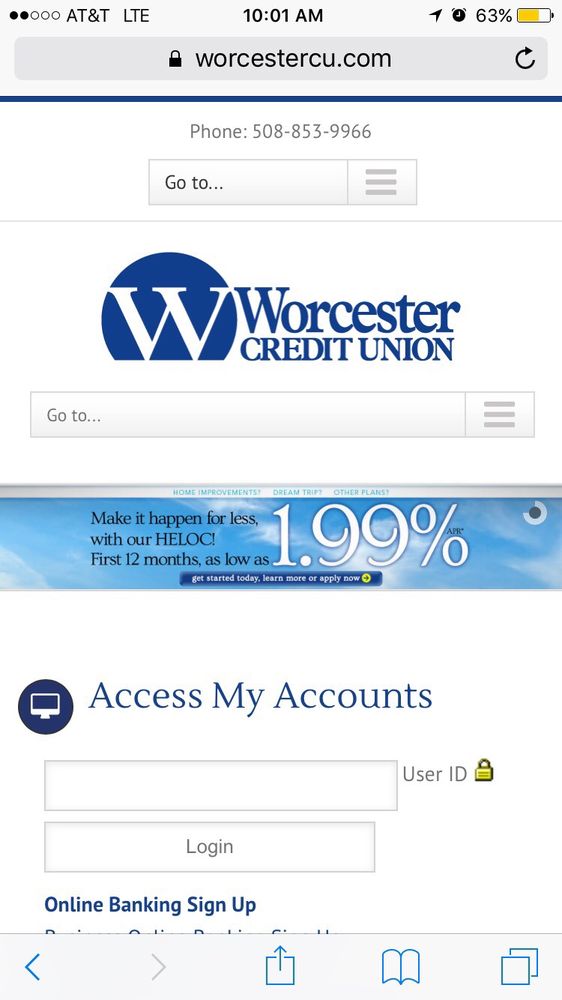 WORCESTER CREDIT UNION Updated October 2024 520 W Boylston St