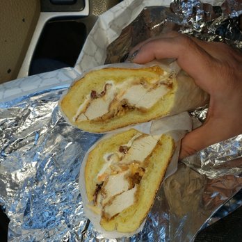 Summerwind Deli - Chicken bullet hero with melted mozzarella and topped w coleslaw - Delis Near Me - West Islip, New York Summerwind Deli - Chicken bullet hero with melted mozzarella and topped w coleslaw - Delis Near Me - West Islip, New York