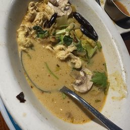 Tom Kha (we inhaled half of it before I remembered to take a photo) Tom Kha (we inhaled half of it before I remembered to take a photo)