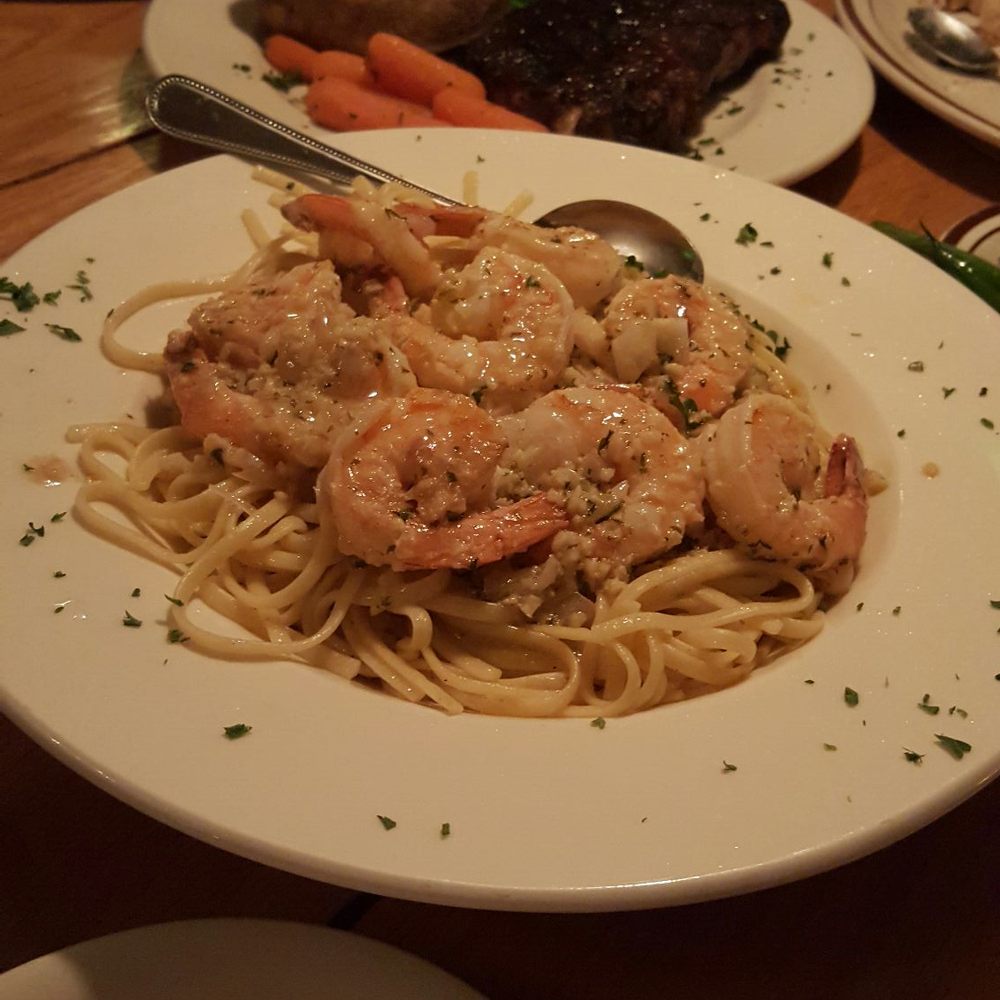 Robert’s Roadhouse - Yummy light garlic galore shrimp scampi!! - Seafood Near Me - Wilmington, Vermont Robert’s Roadhouse - Yummy light garlic galore shrimp scampi!! - Seafood Near Me - Wilmington, Vermont