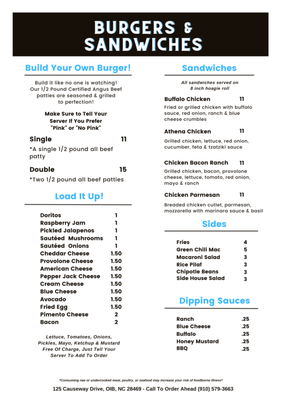 Menu photo 8 Feast Oib Ocean Isle Beach, NC
