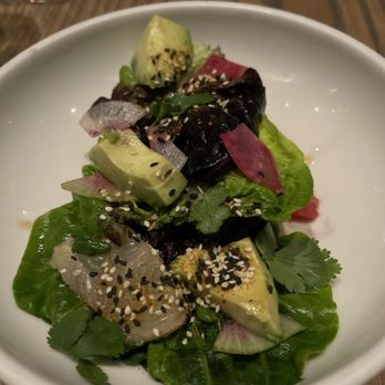 Trestle - Gem Salad with avocado, citrus fruit and sesame dressing - New American Near Me - San Francisco, California Trestle - Gem Salad with avocado, citrus fruit and sesame dressing - New American Near Me - San Francisco, California