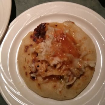 Cuscatlan Salvadorian Cuisine and More - Chicken and cheese pupusas - Salvadoran Near Me - Escondido, California Cuscatlan Salvadorian Cuisine and More - Chicken and cheese pupusas - Salvadoran Near Me - Escondido, California