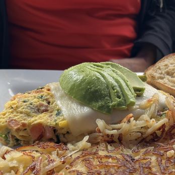 Galley At the Marina - Spinach omelette with added avocado - Breakfast & Brunch Near Me - Chula Vista, California Galley At the Marina - Spinach omelette with added avocado - Breakfast & Brunch Near Me - Chula Vista, California