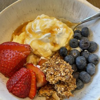 Cypress Beach House - Greek Yogurt Parfait - American Near Me - Pismo Beach, California Cypress Beach House - Greek Yogurt Parfait - American Near Me - Pismo Beach, California