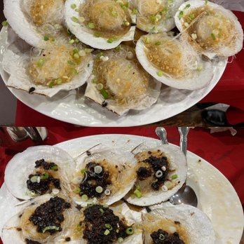 Big 5 Seafood Restaurant - Steamed Fresh Scallop w. Glass Noodle & Fresh Garlic, Steamed Fresh Scallop w. Glass Noodle in Black Bean Sauce - Seafood Near Me - Brooklyn, New York Big 5 Seafood Restaurant - Steamed Fresh Scallop w. Glass Noodle & Fresh Garlic, Steamed Fresh Scallop w. Glass Noodle in Black Bean Sauce - Seafood Near Me - Brooklyn, New York