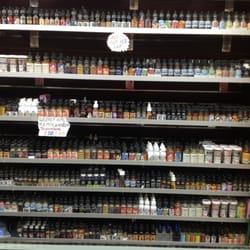 Bayside Smoke Shop - E-juice Section