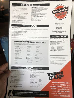 Menu photo 8 Bad Daddys Burger Bar Chamblee, GA