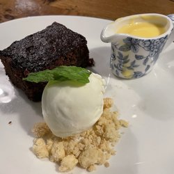 Worsley Old Hall - Sticky toffee pudding