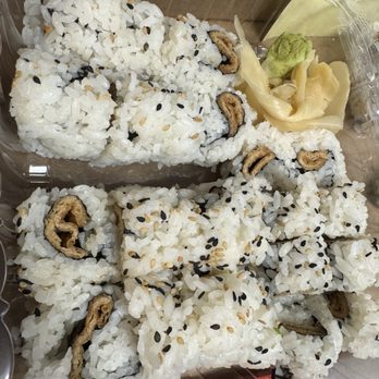 Jasmine Thai & Sushi - Tofu roll, $8 a roll, they are small and the rice is loose - Sushi Bars Near Me - Margate, Florida Jasmine Thai & Sushi - Tofu roll, $8 a roll, they are small and the rice is loose - Sushi Bars Near Me - Margate, Florida