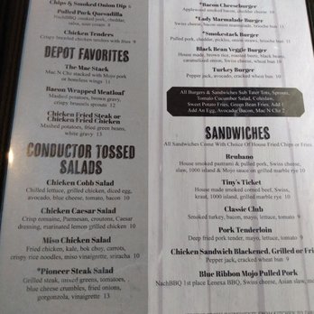 The Depot - Menu - Breakfast & Brunch Near Me - Leavenworth, Kansas The Depot - Menu - Breakfast & Brunch Near Me - Leavenworth, Kansas