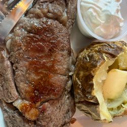 Mattingly's Tavern - New York Strip - Substantial and Delicious