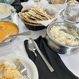 Garlic naan!